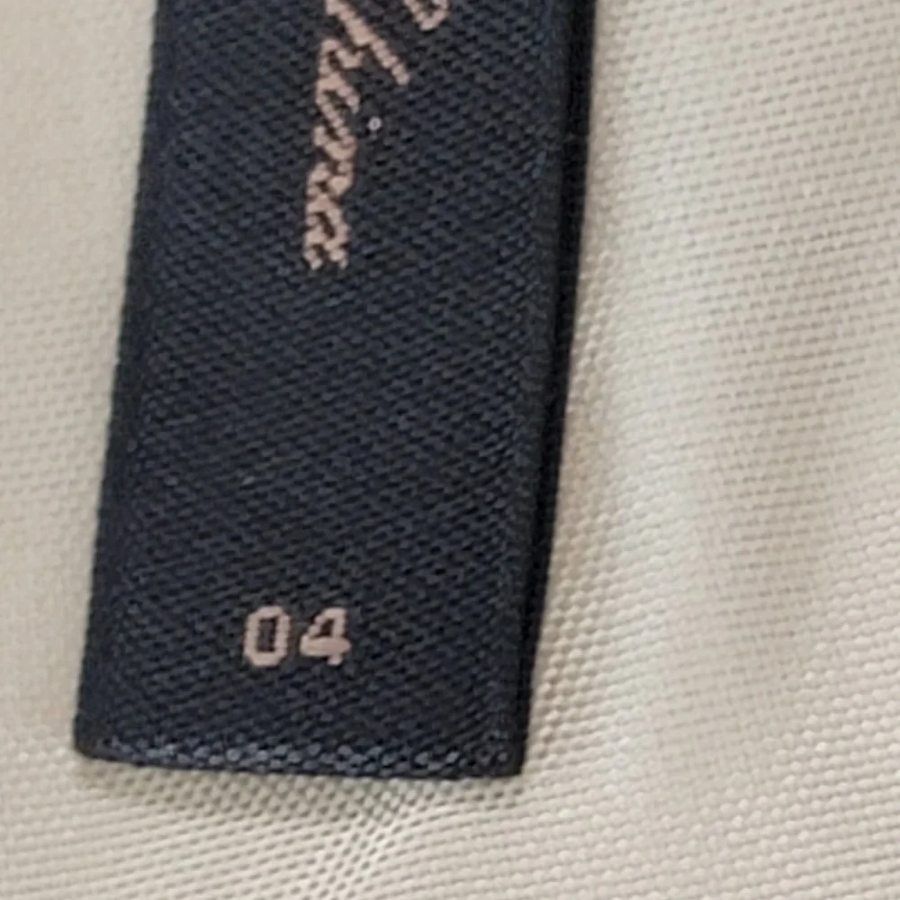 BCBGMAXAZRIA paperbag waist pinstripe pencil skirt high rise women's size 4